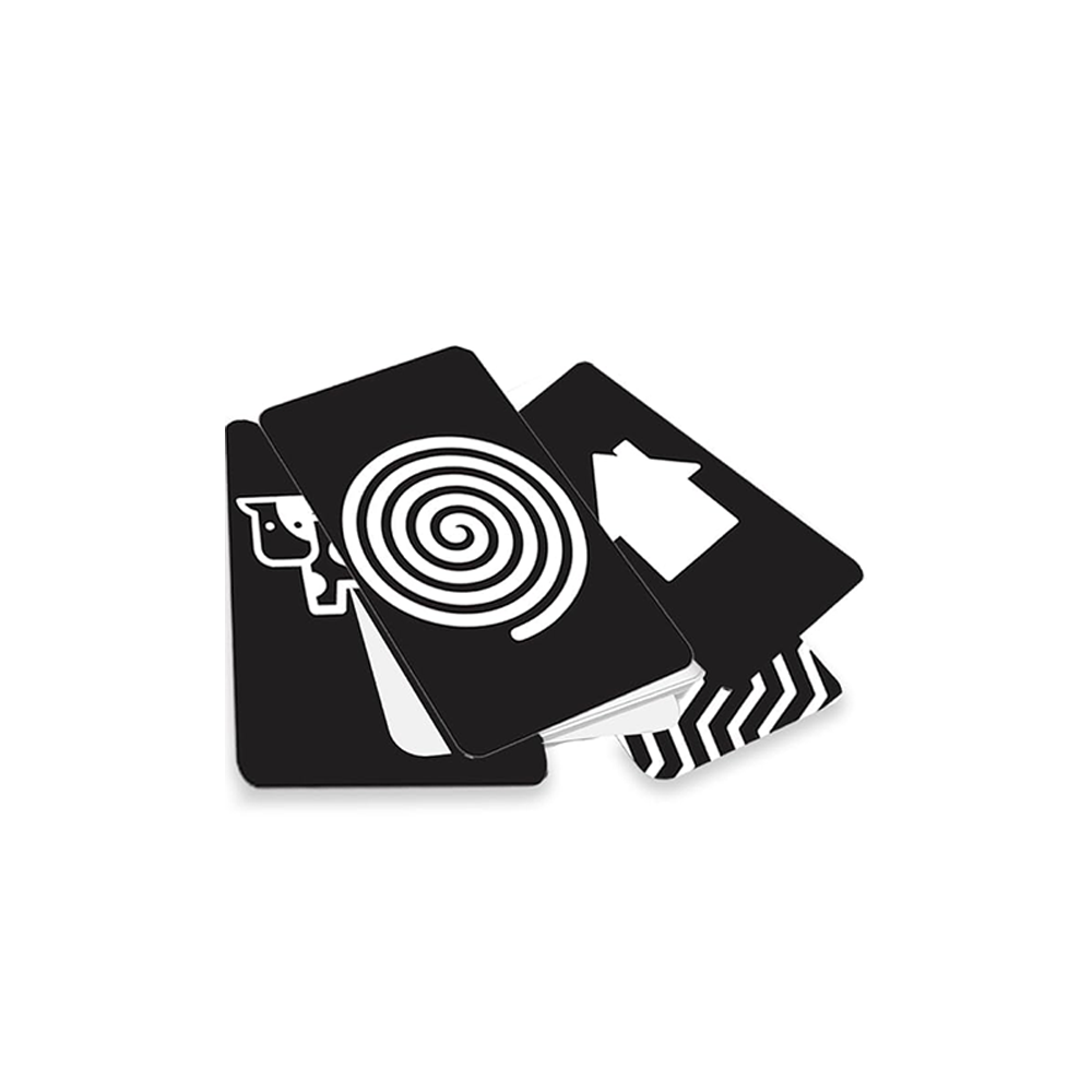 Custom Newborn Toys Black&White Flash Cards