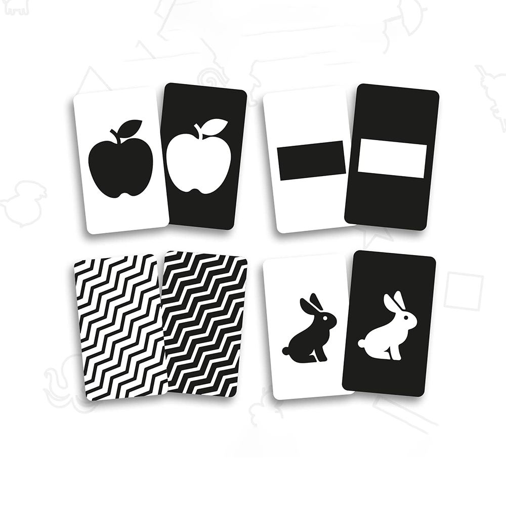 Custom Newborn Toys Black&White Flash Cards