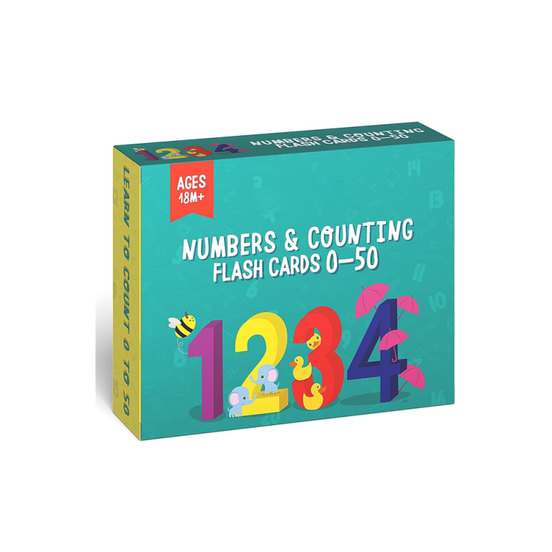 Custom Numbers & Counting Flash Cards